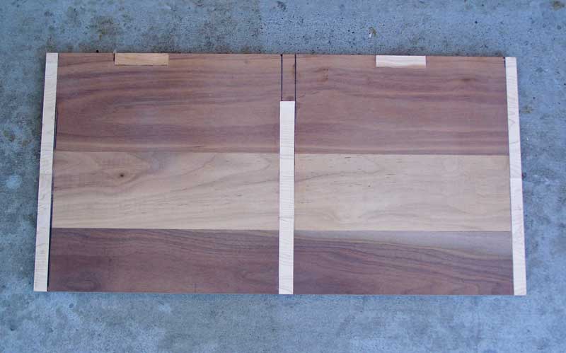 Inside of lower panel