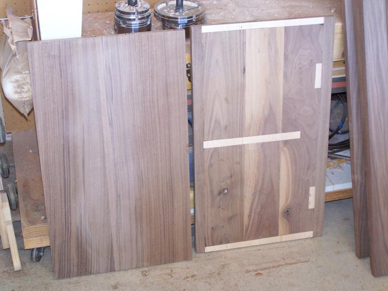 Veneered panel, side 2