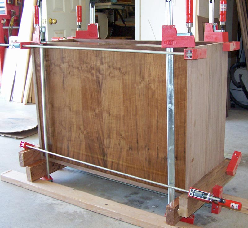 Glue up from the rear