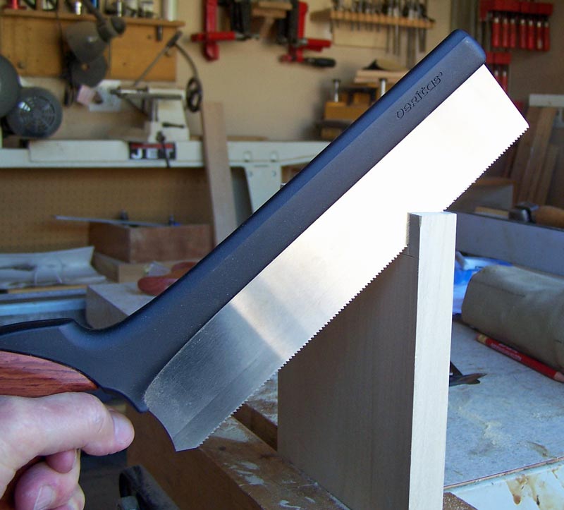 Cutting the pins for half-blind pins